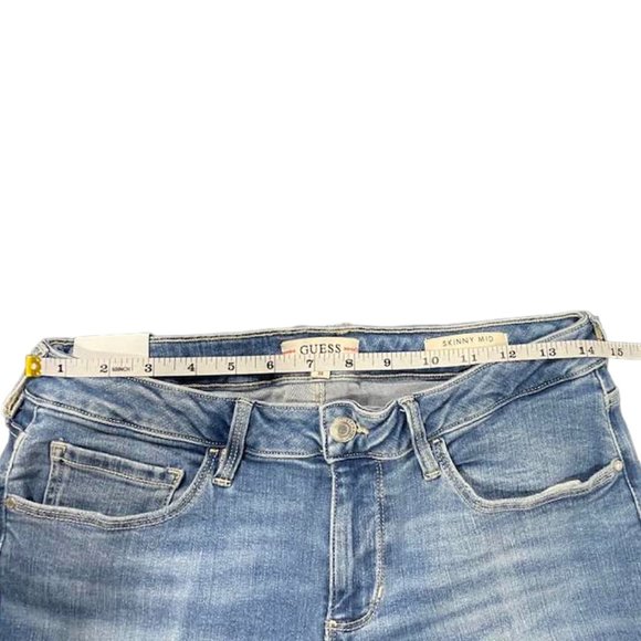 Guess Reborn Denim Jeans ~ Skinny Mid Annette ~ NWT ~ Women - size 30x30 - Picture 3 of 16